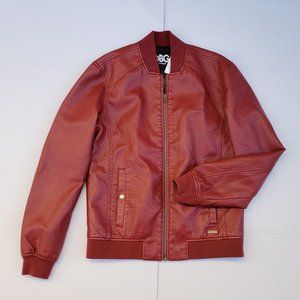 G by GUESS Slayton Textured Bomber Jacket sz XS